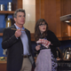 (Peter Gallagher, Zooey Deschanel) (Photo: Ray Mickshaw/FOX)